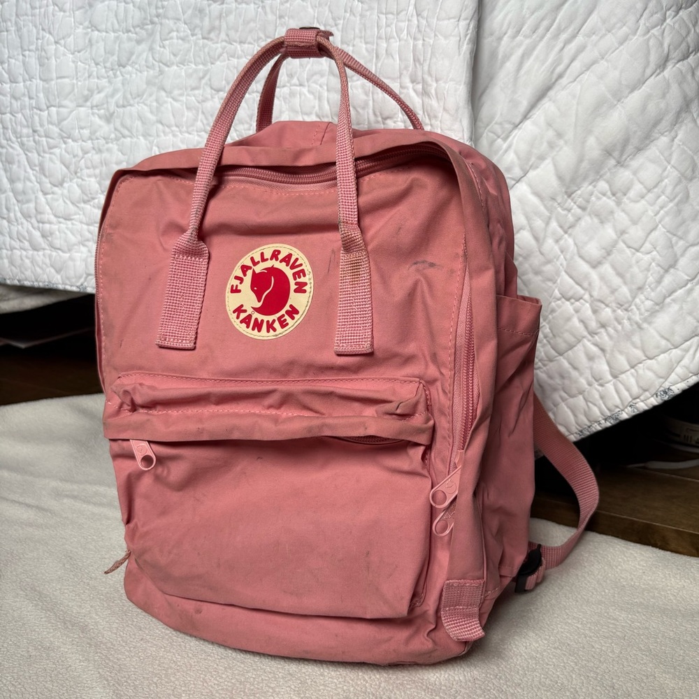 Fjallraven Pink Kånken Bag Water-Resistant Accessory